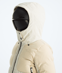 Women’s Cold Spell Corduroy Cropped Down Jacket Gravel/White Dune