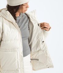 Women’s First Turn Down Jacket White Dune/Recycled Down