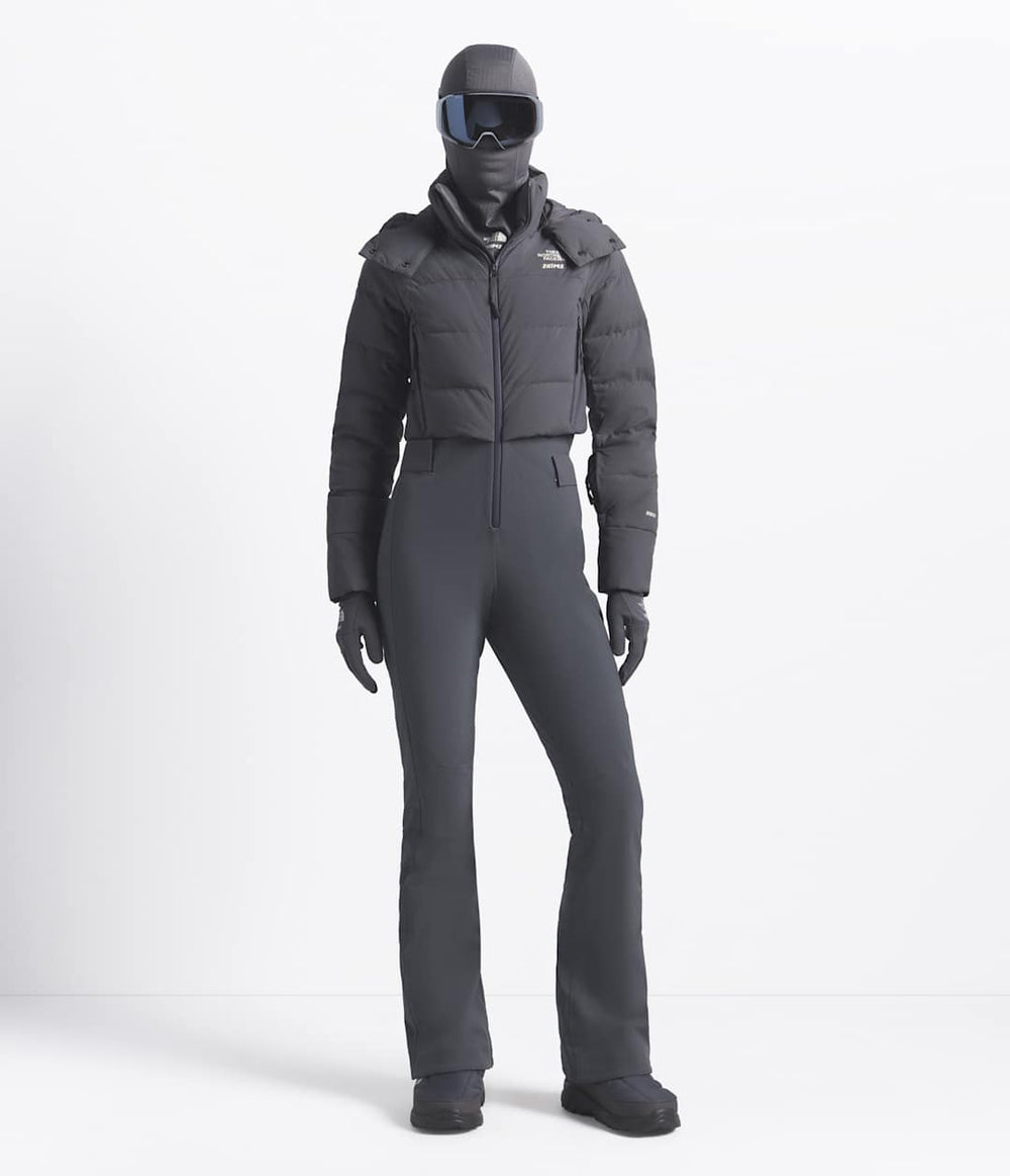 The North Face X SKIMS Women's Off The Clock One Piece Sk Gunmetal