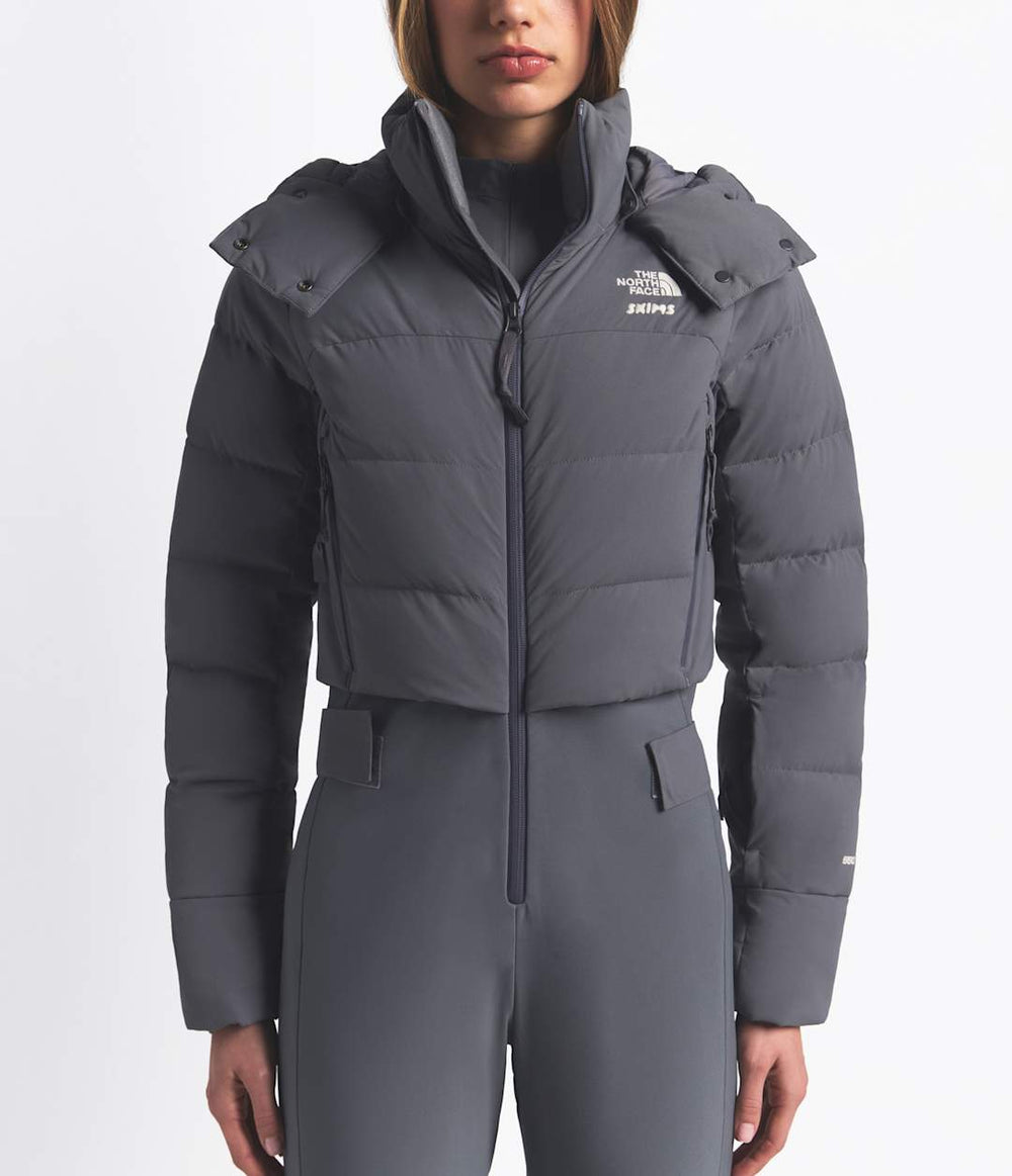 The North Face X SKIMS Women's Off The Clock One Piece Sk Gunmetal