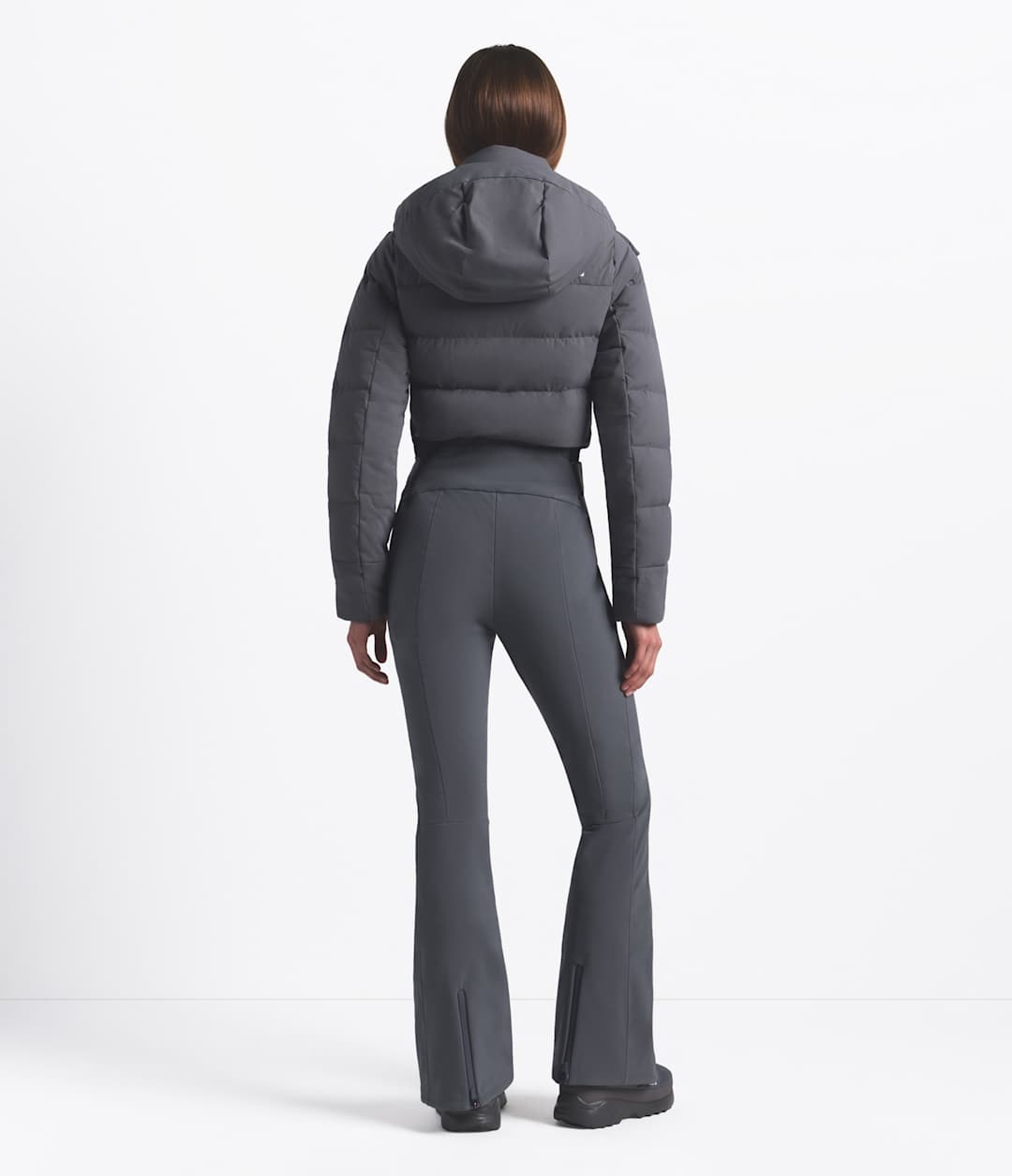 The North Face X SKIMS Women's Off The Clock One Piece Sk Gunmetal