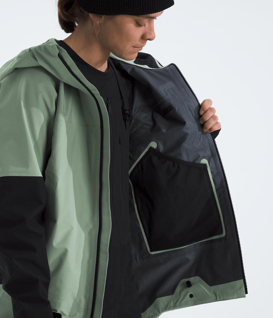 Women’s Summit Series Eastwall GORE-TEX® Jacket Slate Moss/TNF Black