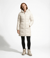 Women’s Metropolis Parka Gardenia White
