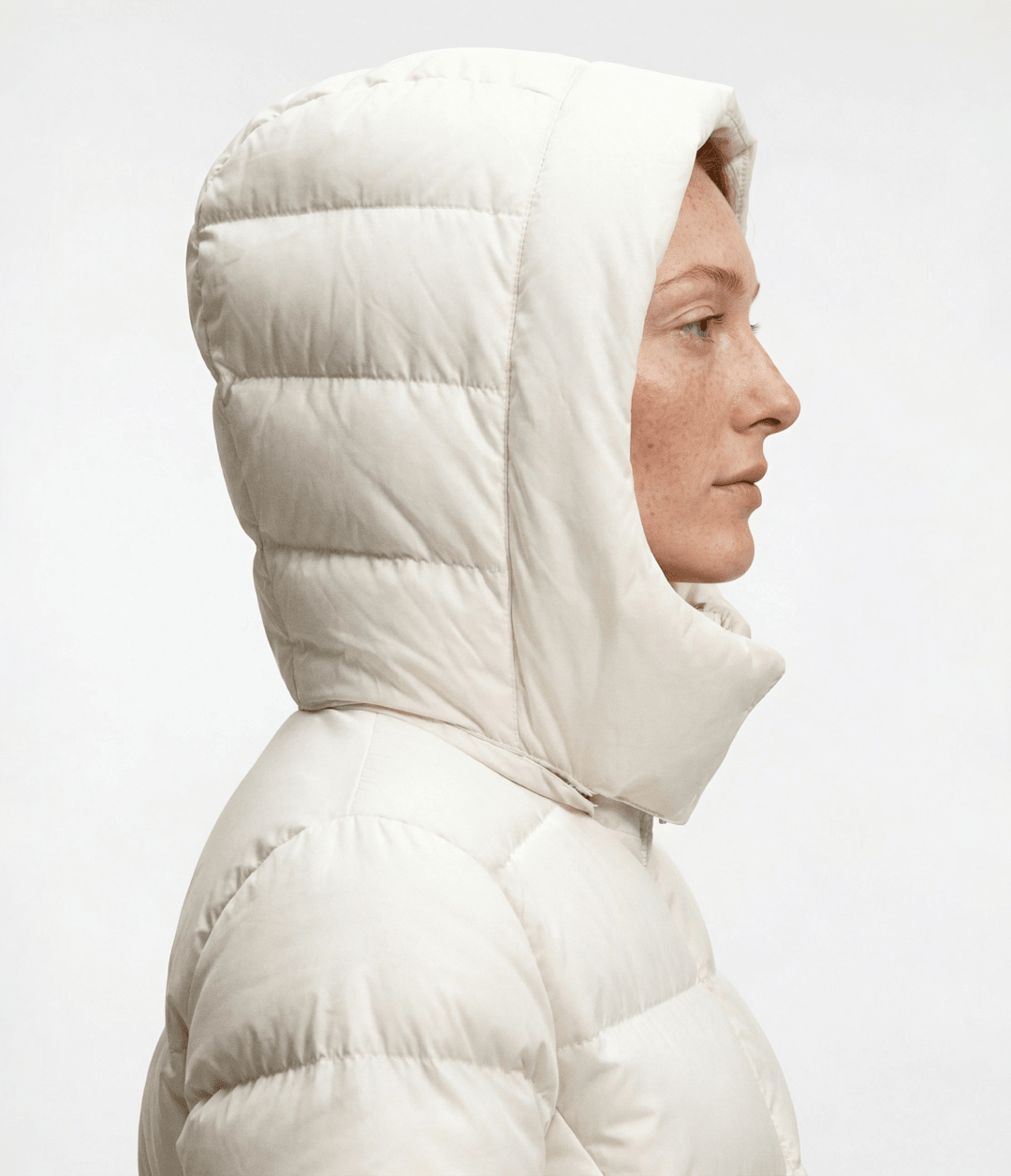 Women’s Metropolis Parka Gardenia White