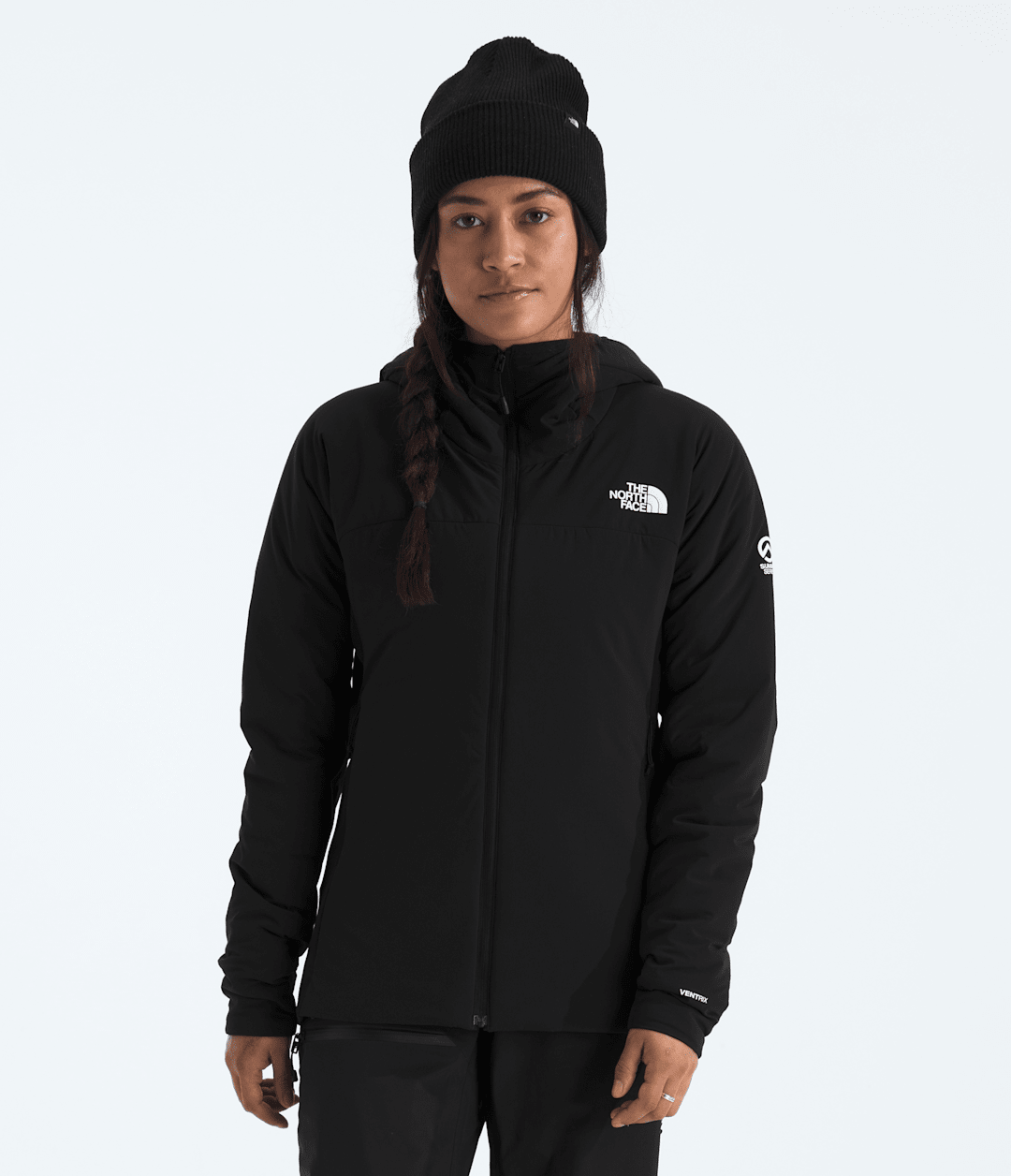 Women’s Summit Series Casaval Hybrid Hoodie TNF Black