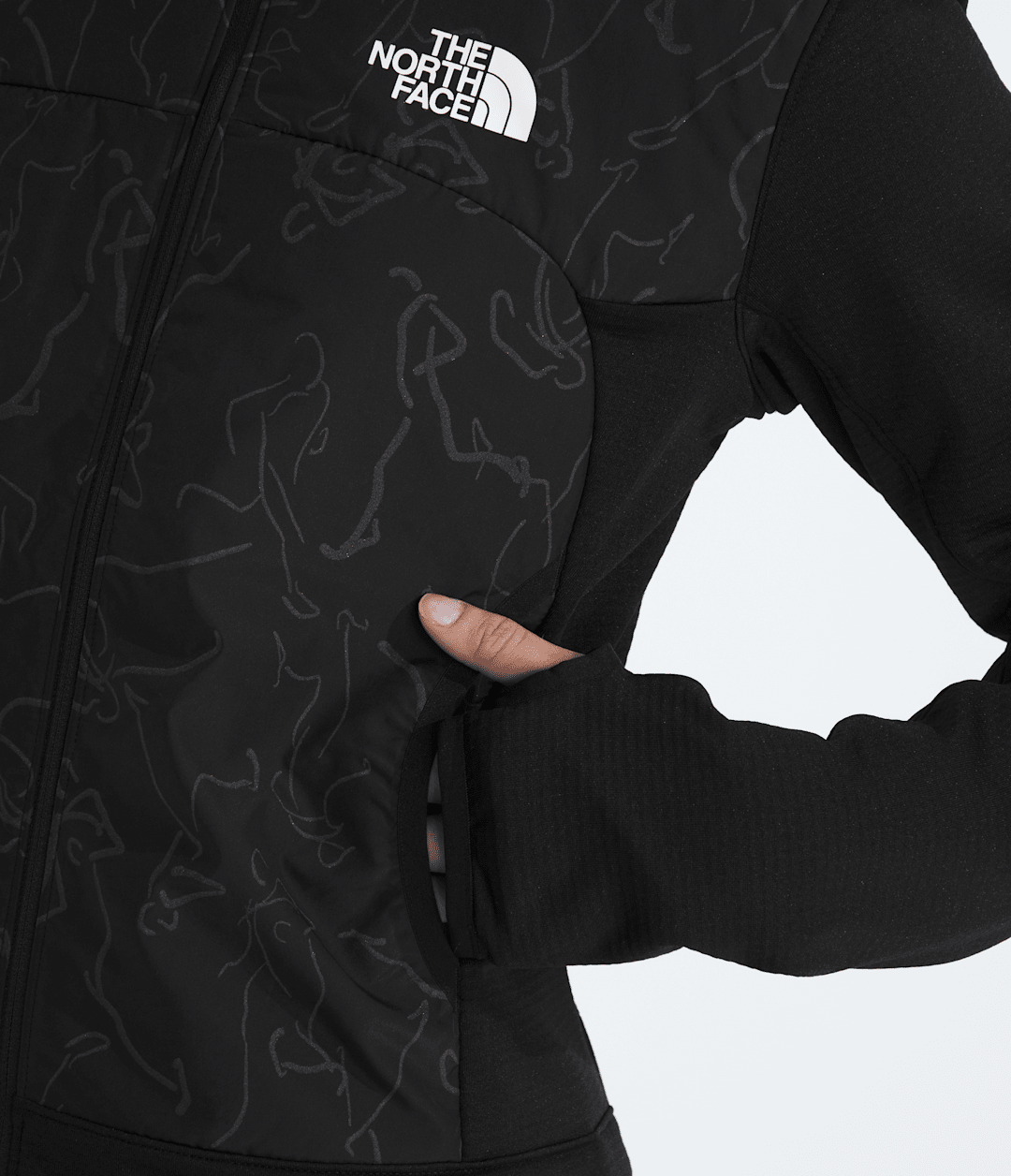 Women’s Winter Warm Pro Jacket—Print TNF Black Essentialism Print