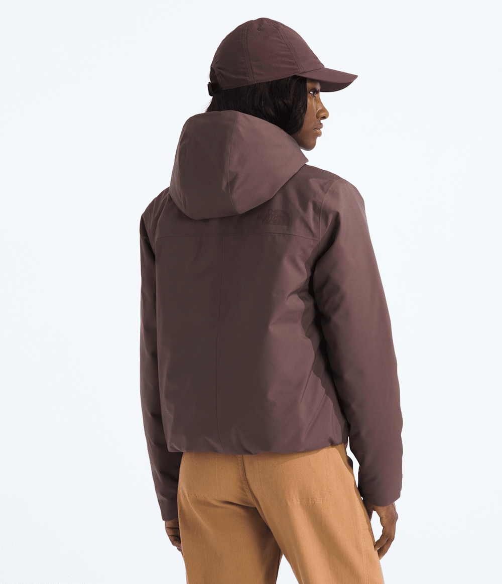 Women’s TNF™ Range Down Hooded Jacket Tawny Quartz