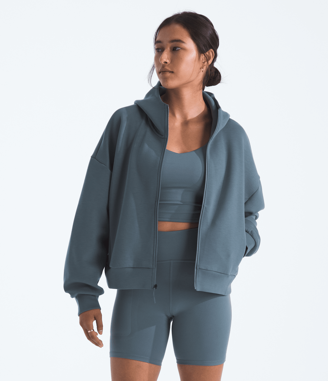 Women’s Jaida Full-Zip Hooded Jacket Granite Grey