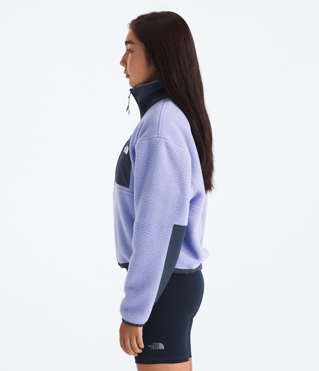 Women’s Yumiori Off Peak ½-Zip Jacket Periwinkle Glow-Summit Navy