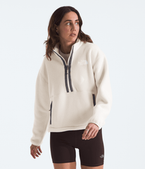 Women’s TNF™ Fleeski ¼-Zip Pullover White Dune