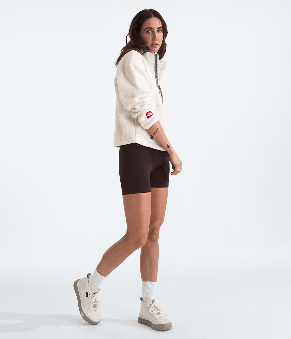 Women’s TNF™ Fleeski ¼-Zip Pullover White Dune