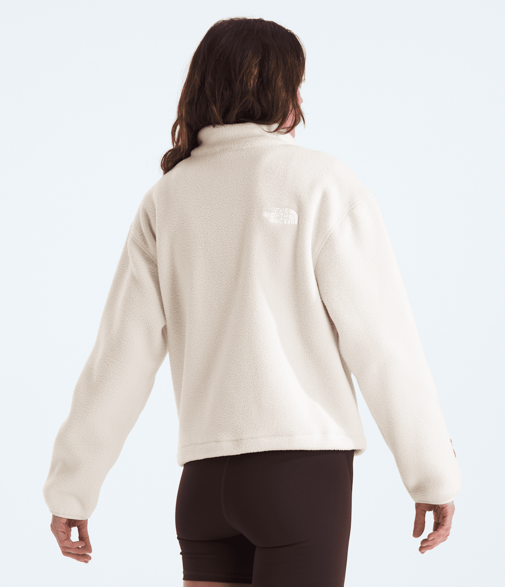 Women’s TNF™ Fleeski ¼-Zip Pullover White Dune