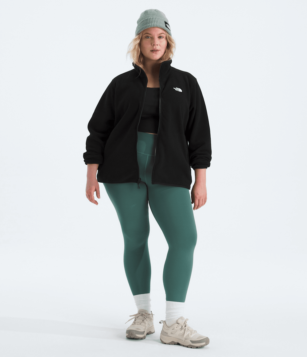 Women’s Plus Glacier Fleece Jacket TNF Black