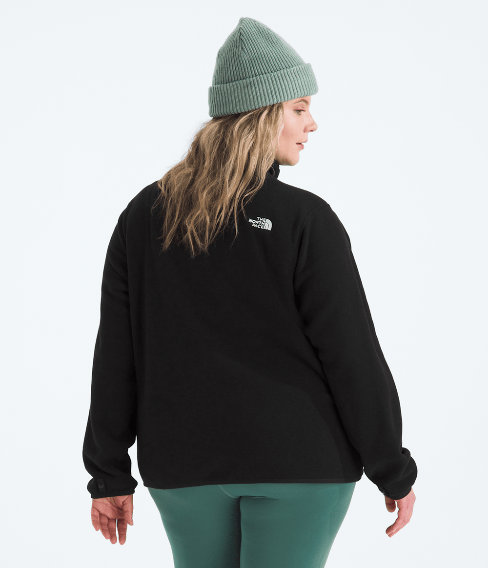 Women’s Plus Glacier Fleece Jacket TNF Black