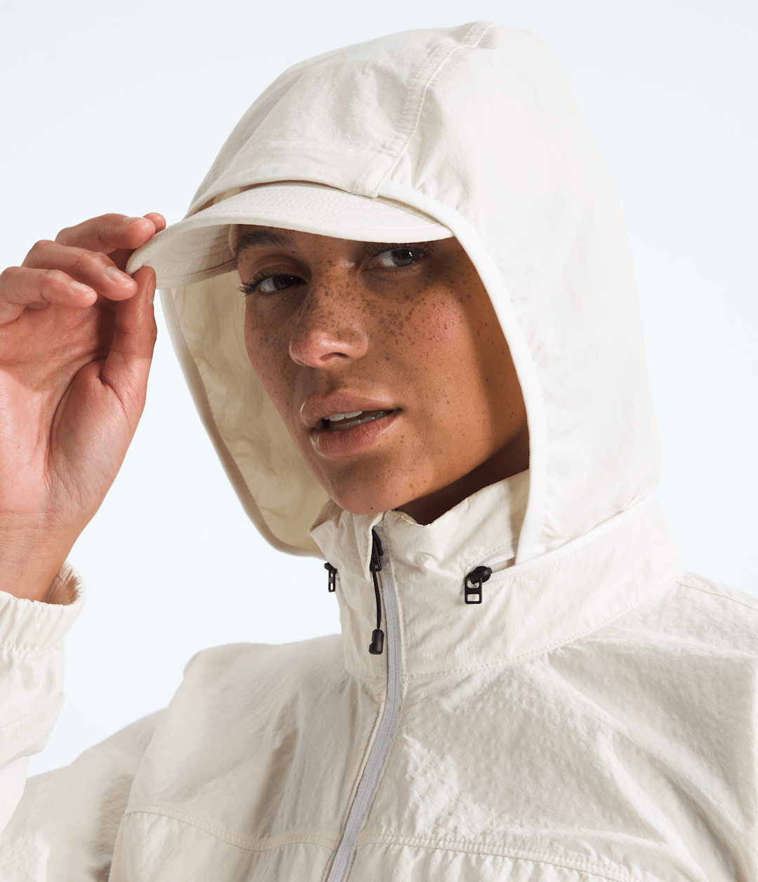 Women’s Hike Utility Wind Jacket White Dune