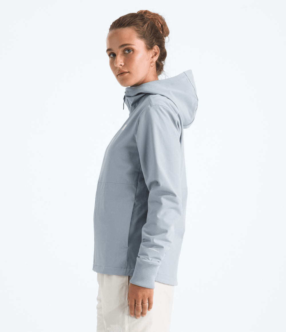Women’s Shelbe Raschel Hoodie Frost Grey