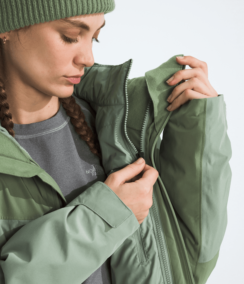 Women’s THERMOBALL™ Snow Triclimate™ Jacket Bark Mist/Slate Moss