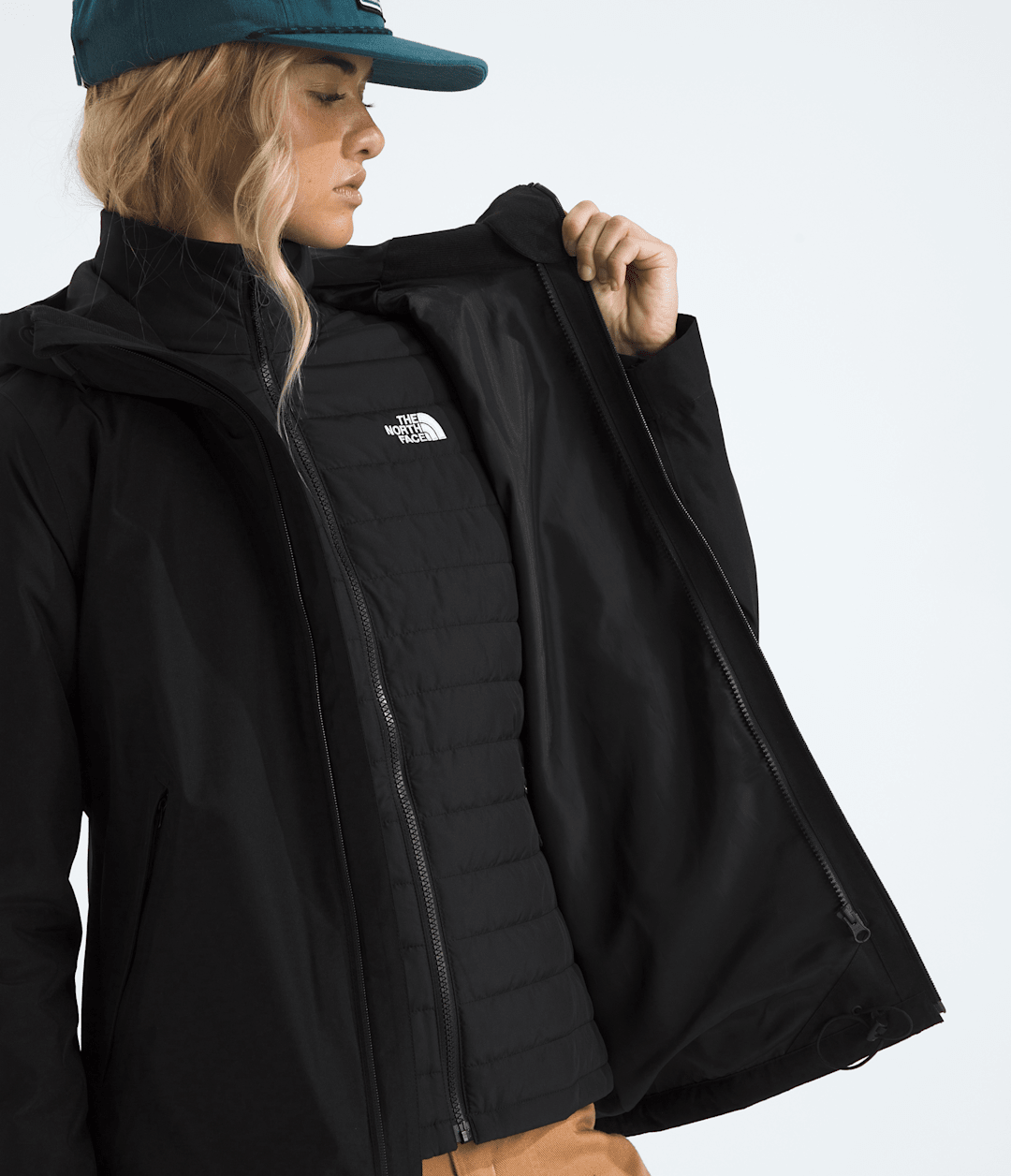 Women’s Carto Mono Triclimate™ Hooded Jacket TNF Black