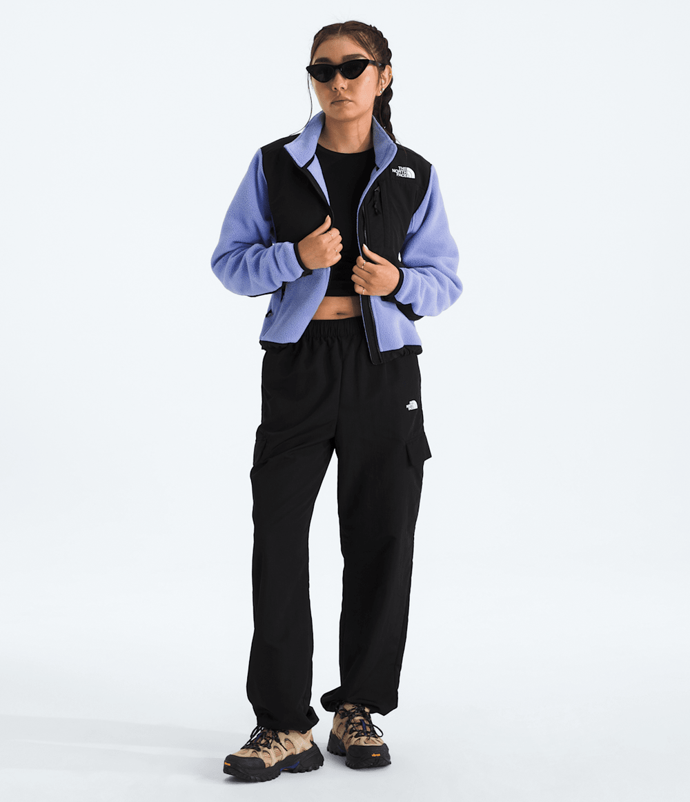 Women’s Retro Denali Jacket Periwinkle Glow-Tnf Black