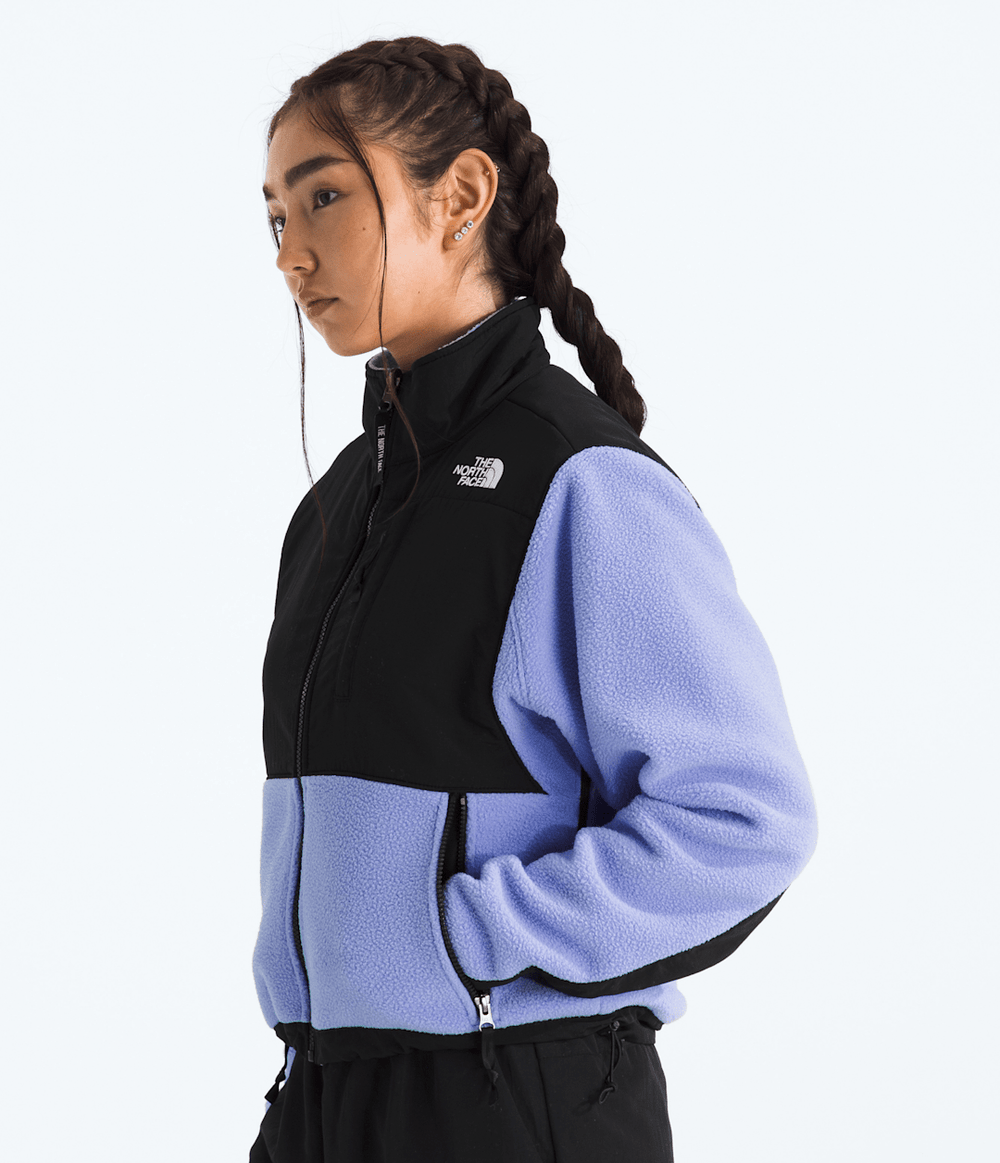 Women’s Retro Denali Jacket Periwinkle Glow-Tnf Black