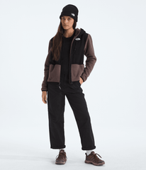 Women’s Retro Denali Hoodie Tawny Quartz/TNF Black