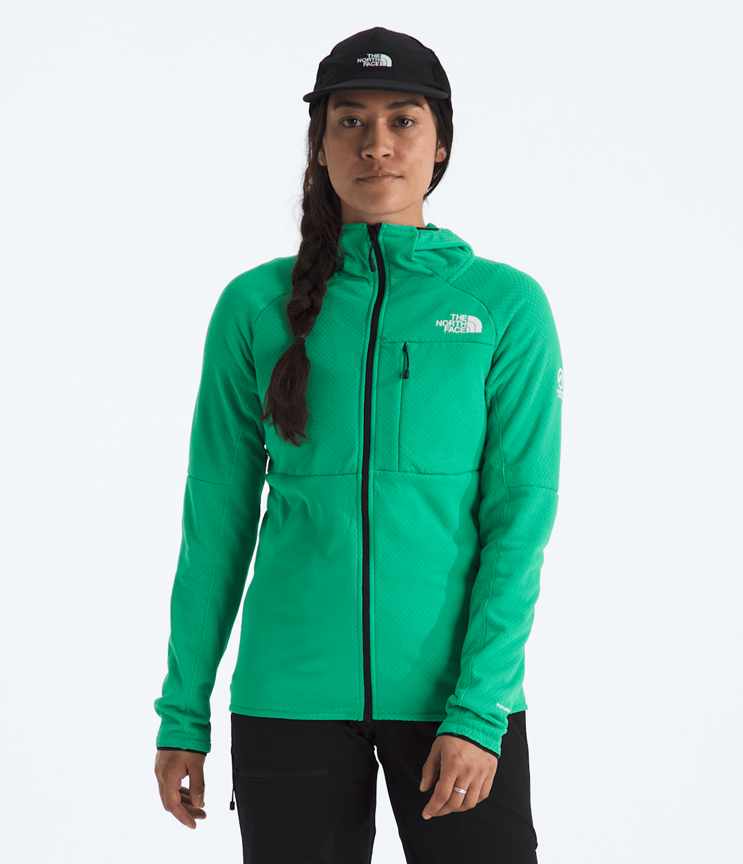 Women’s Summit Series FUTUREFLEECE™ Full-Zip Hoodie Nebula Green