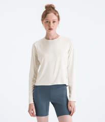 Women’s Jaida Long-Sleeve White Dune Light Heather