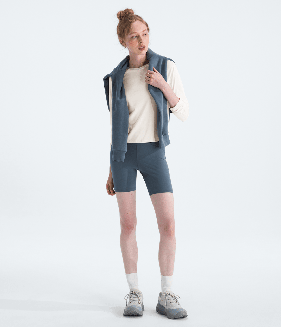 Women’s Jaida Long-Sleeve White Dune Light Heather