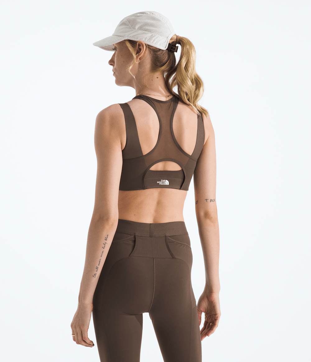 Women’s Refina Double-Layer Bra Smokey Brown