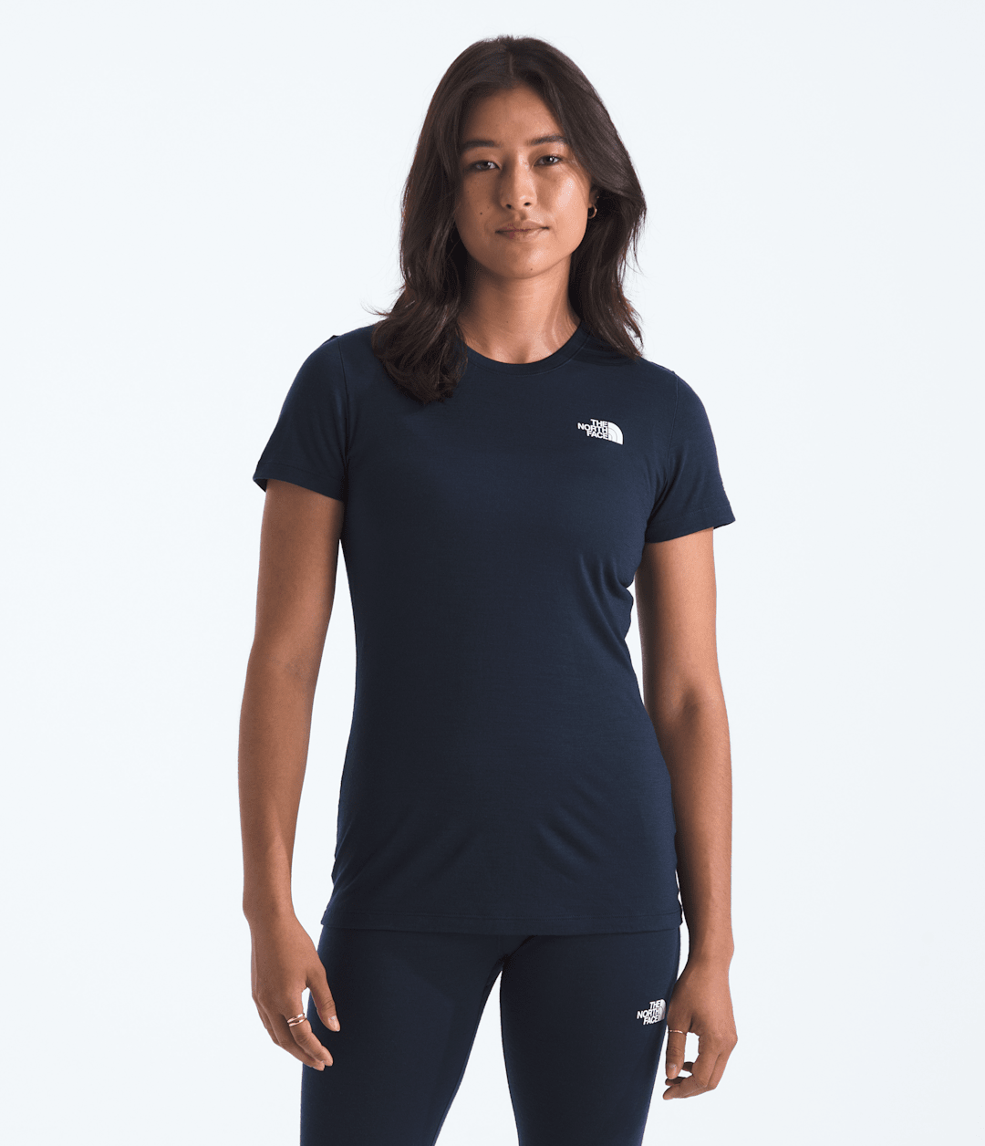 TNF X Smartwool Women’s Merino Blend 150 Short-Sleeve Crew Deep Navy