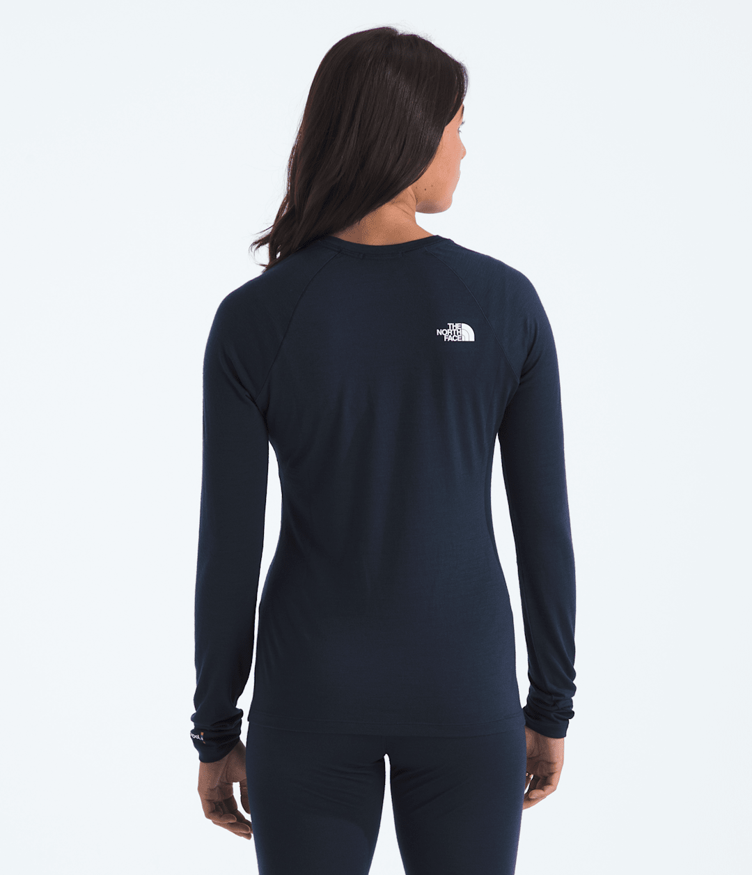 TNF X Smartwool Women’s Merino Blend 150 Long-Sleeve Crew Deep Navy