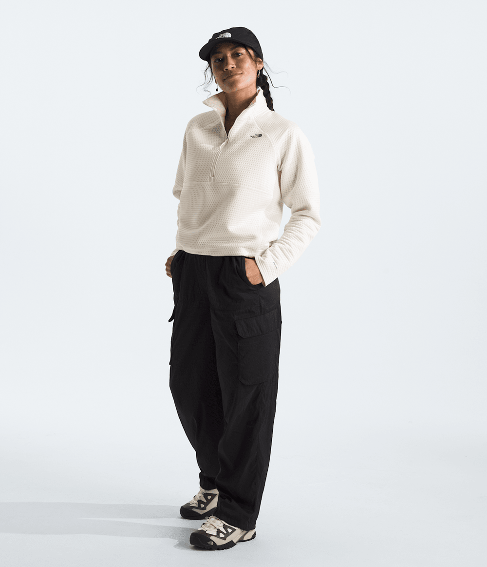 Women’s DOTKNIT™ Thermal ¼-Zip White Dune