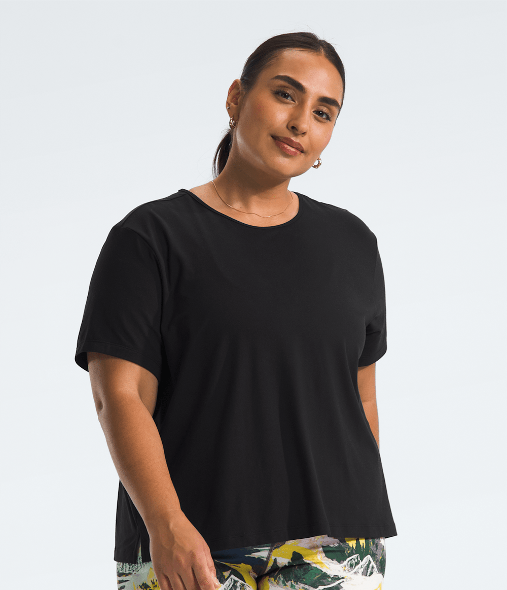 Women’s Plus Dune Sky Short-Sleeve TNF Black