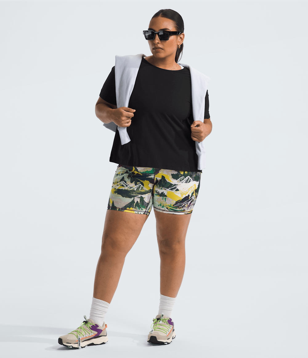 Women’s Plus Dune Sky Short-Sleeve TNF Black