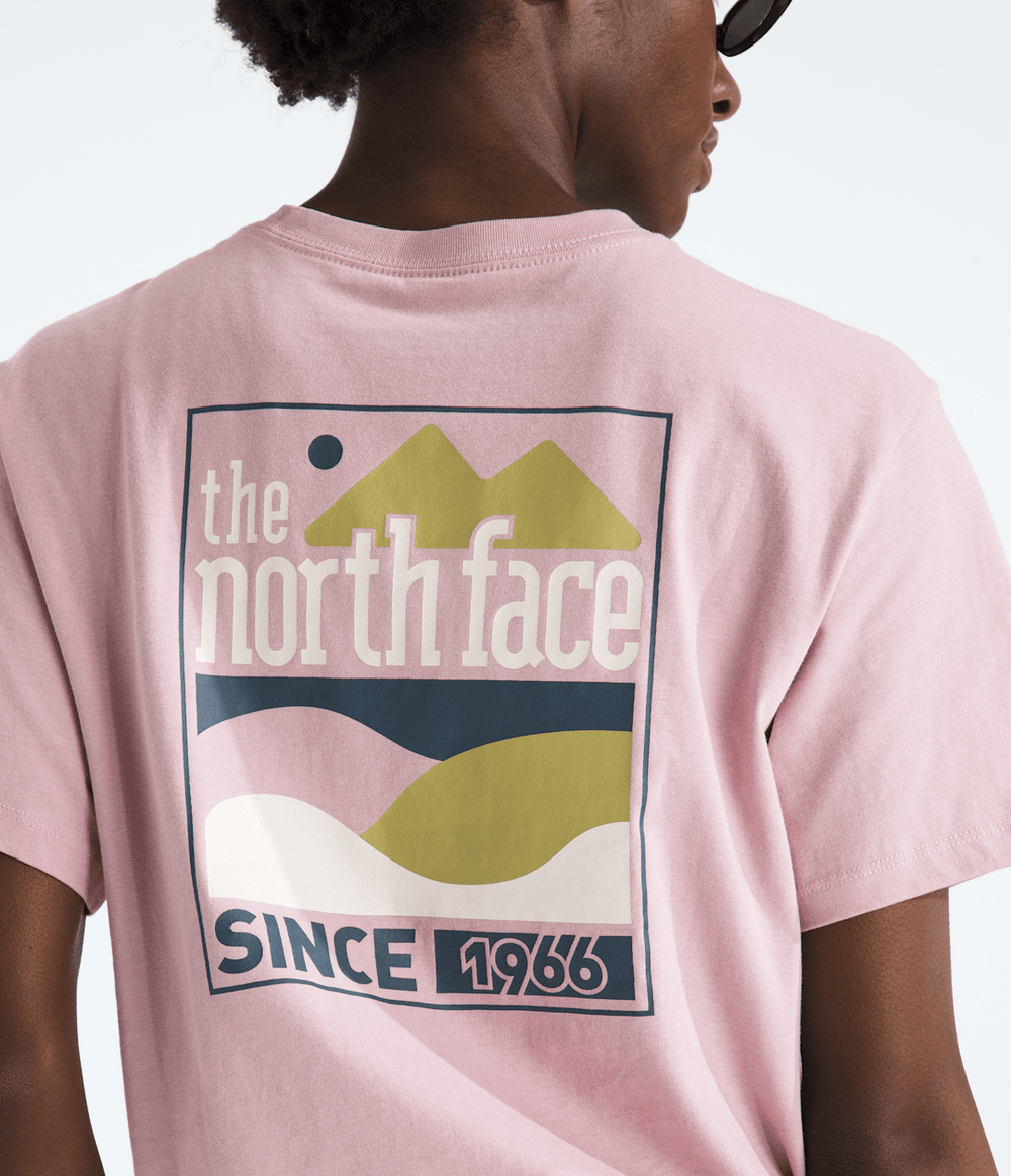 Women’s Exploring Since ’66 Relaxed Short-Sleeve Tee Metal Pink