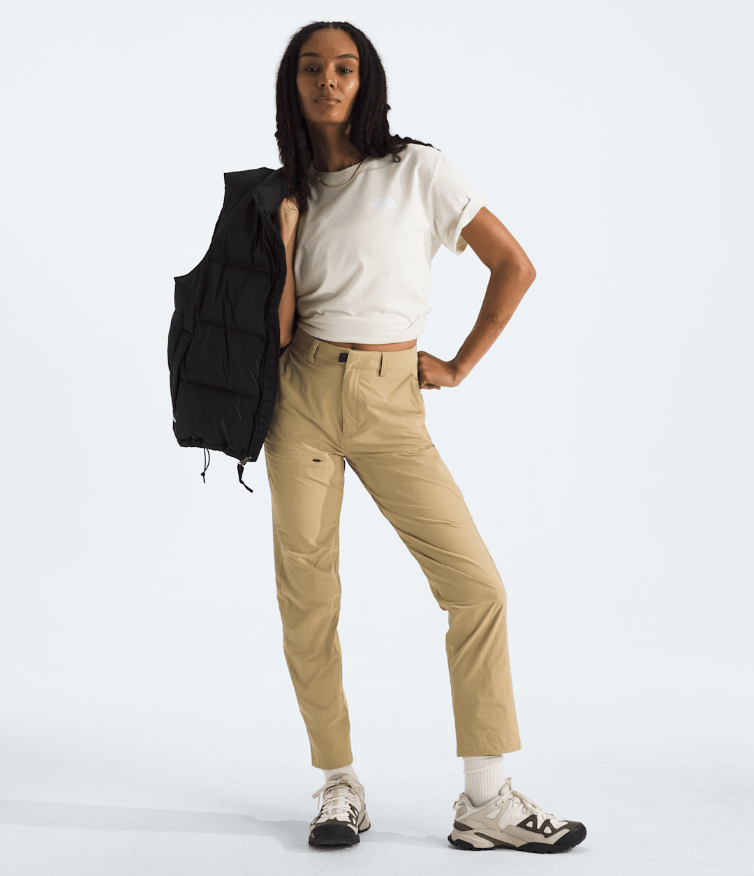 Women’s Evolution Box NSE Relaxed Short-Sleeve Tee White Dune
