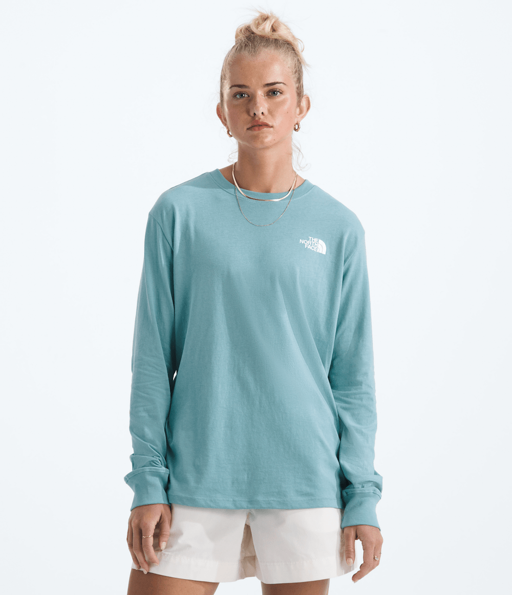 Women’s Evolution Box NSE Fill Long-Sleeve Tee—Graphic Blue Eclipse