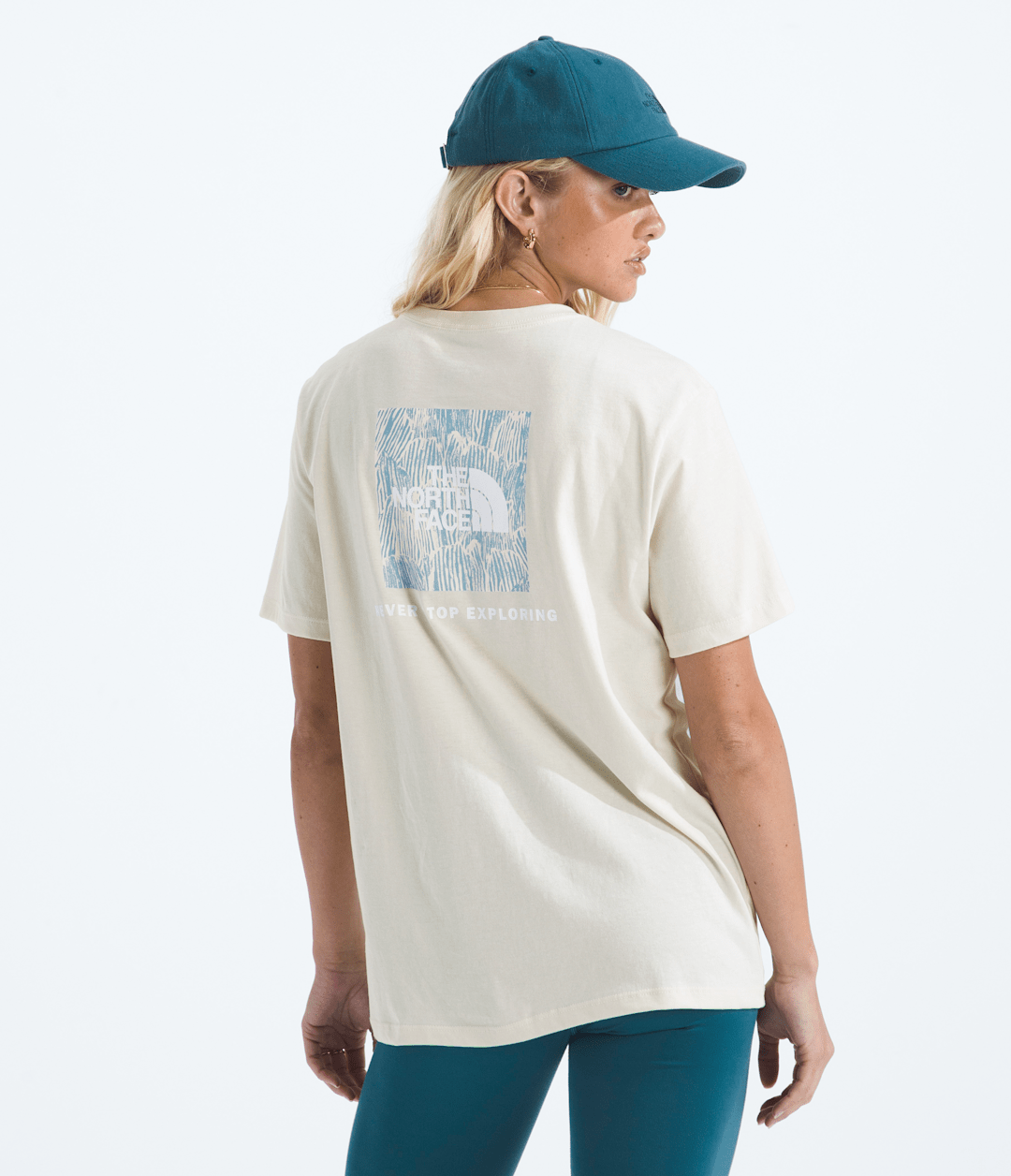 Women’s Evolution Box NSE Fill Short-Sleeve Tee—Graphic White Dune