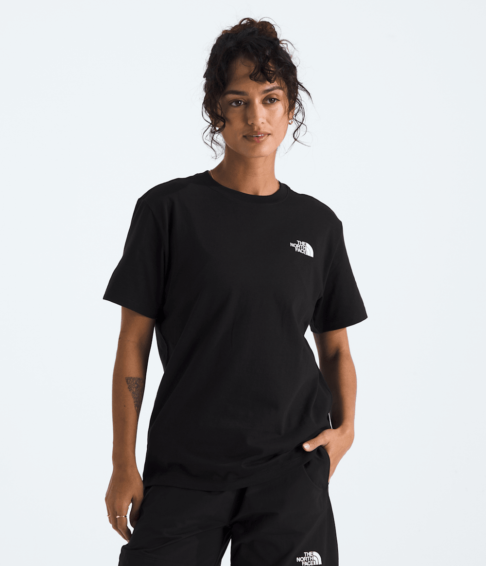 Women's Short-Sleeve Core Outdoor Valley Box NSE Tee TNF Black
