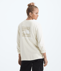 Women’s Evolution Box NSE Fill Light Long-Sleeve Tee—Graphic White Dune