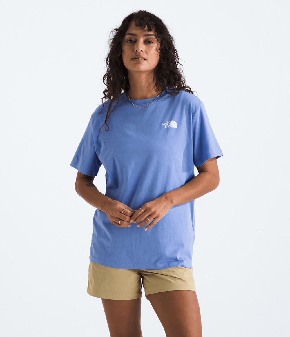 Women's Short-Sleeve Core Flower Power Box NSE Tee Virtual Blue