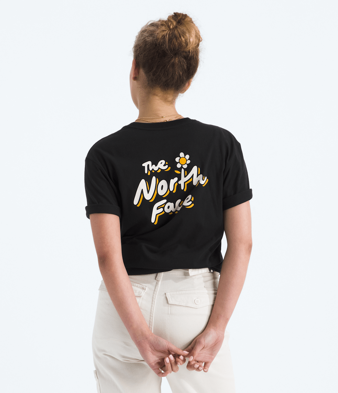Women’s Evolution Floral Cloud Short-Sleeve Tee—Graphic TNF Black