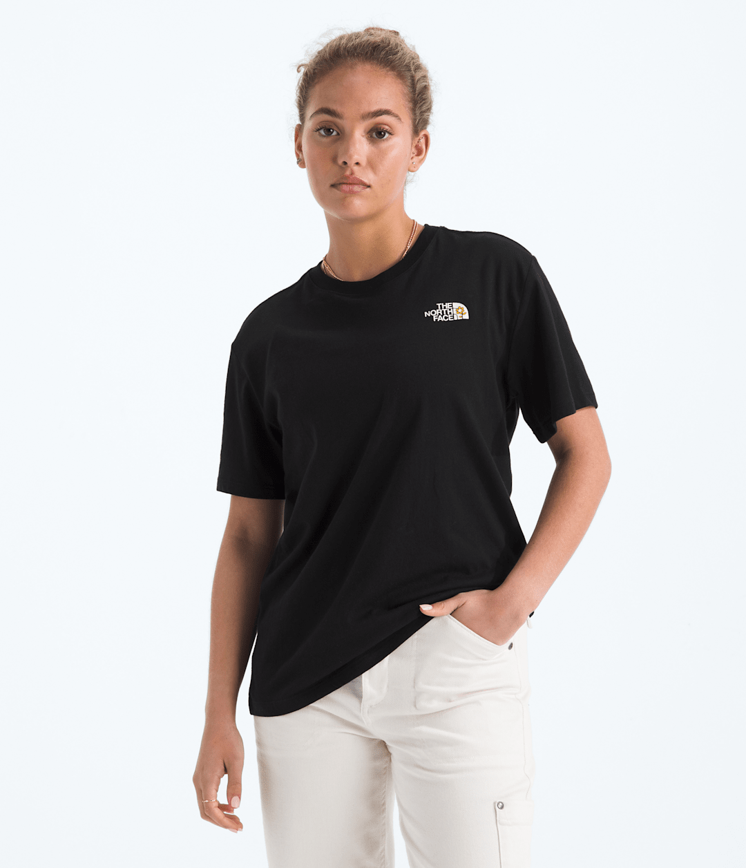Women’s Evolution Floral Cloud Short-Sleeve Tee—Graphic TNF Black
