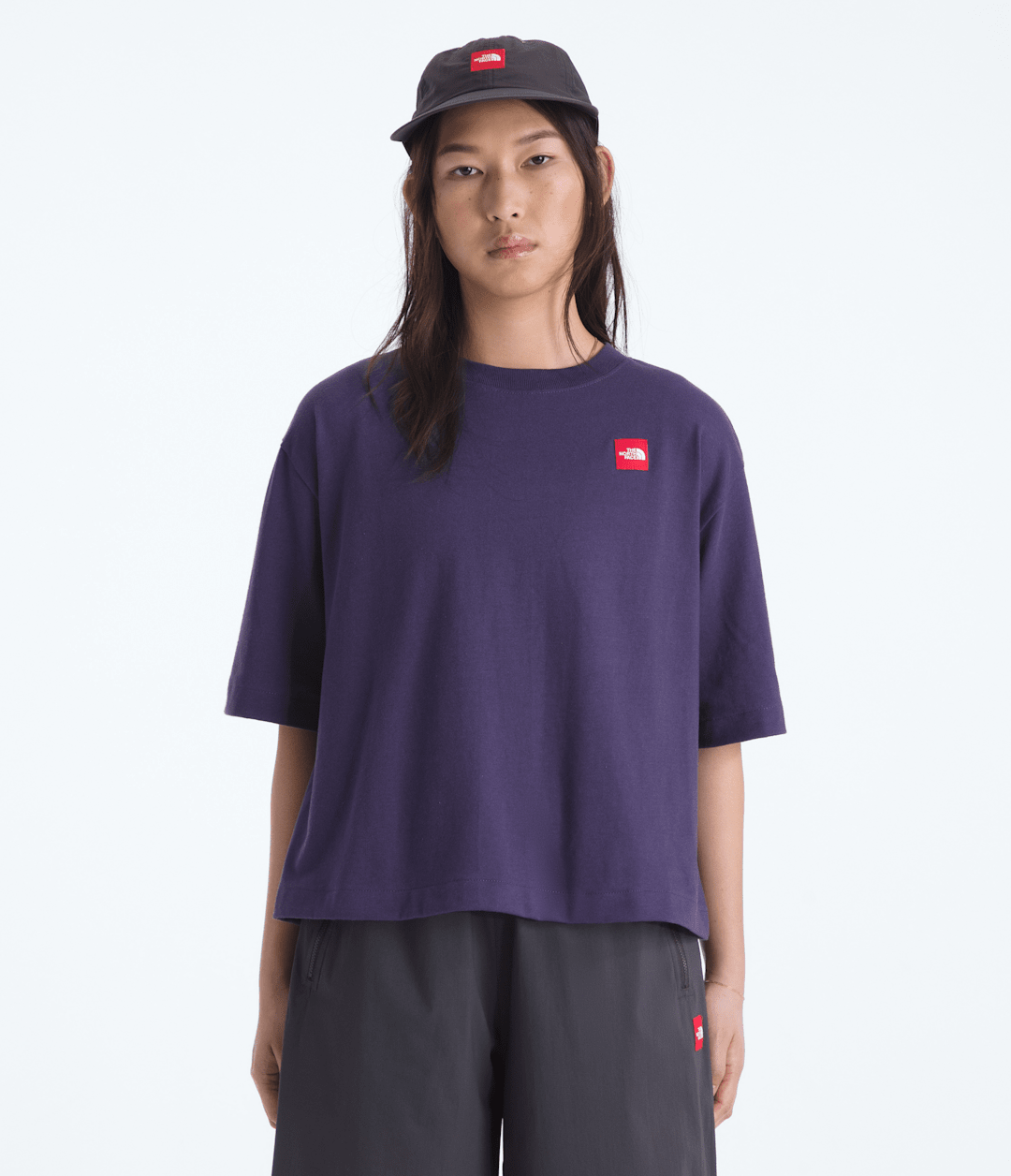Women’s TNF™ Red Box Short-Sleeve Boxy Tee Eternal Purple