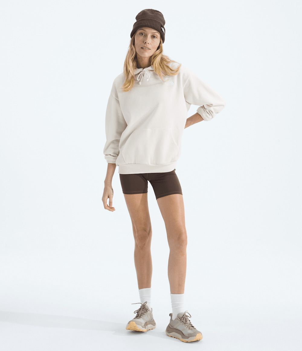 Women’s Evolution Simple Dome Oversized Hoodie White Dune
