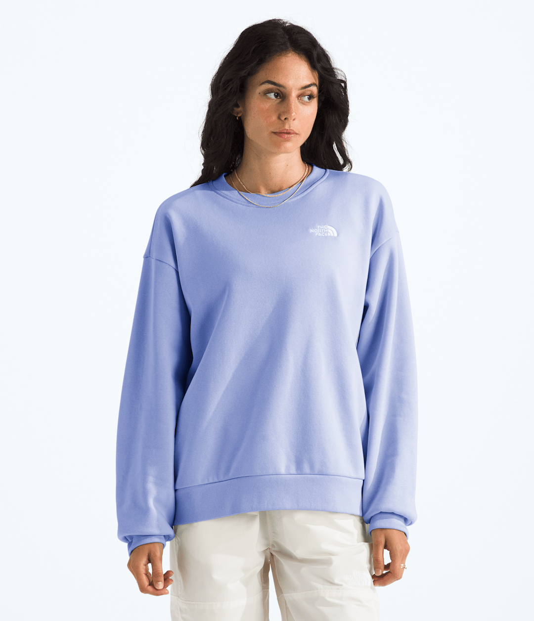Women’s Evolution Simple Dome Oversized Crew Periwinkle Glow