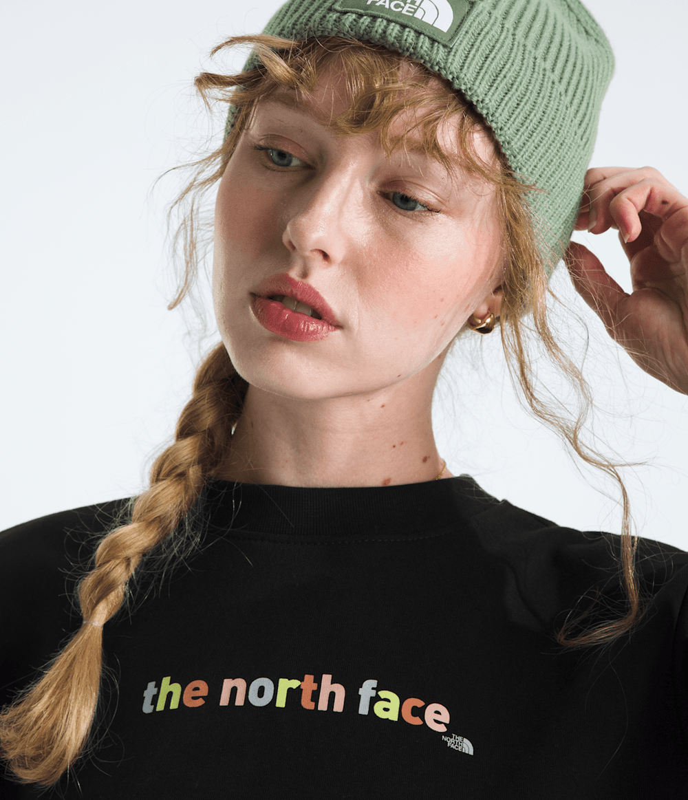 Women’s Evolution Proud Crew—Graphic TNF Black
