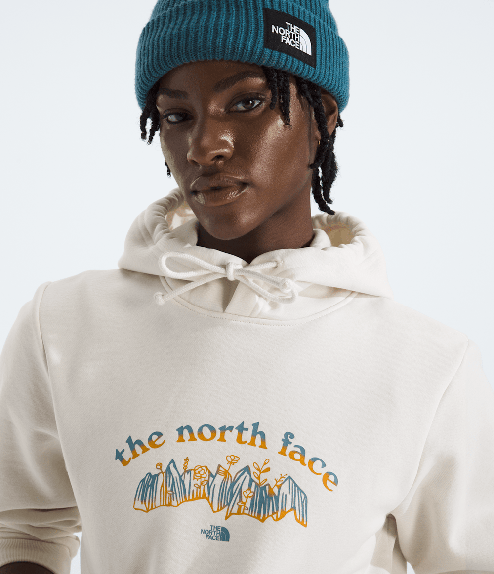 Women’s Evolution Retro-Growth Hoodie—Graphic White Dune