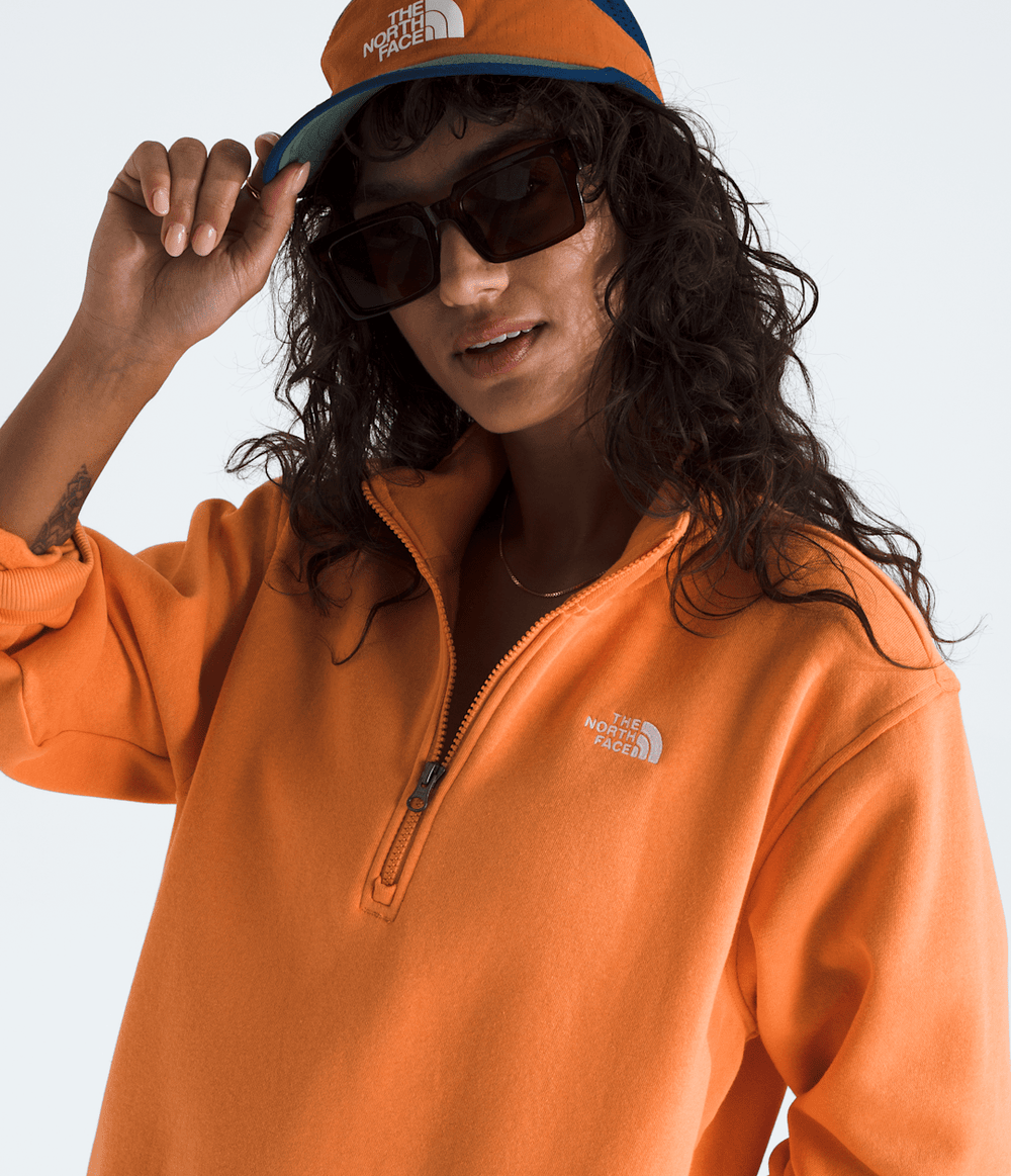 Women's Evolution ¼-Zip Papaya