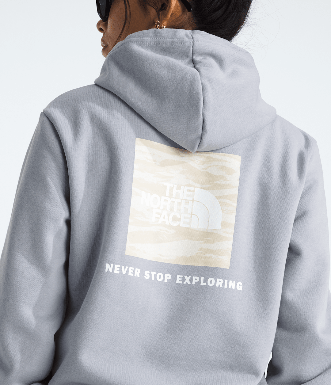 Women’s Evolution Box NSE Fill Light Hoodie—Graphic Blue Flax